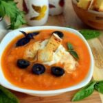 Supa de dovleac cu caviar