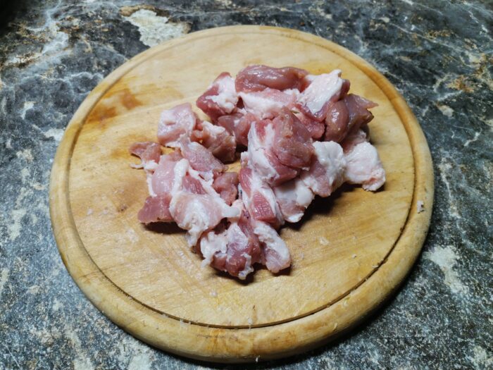 Se spală și se usucă carnea