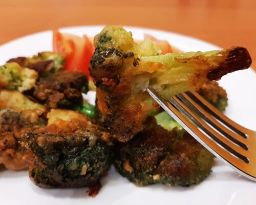 Broccoli în aluat la tigaie poza