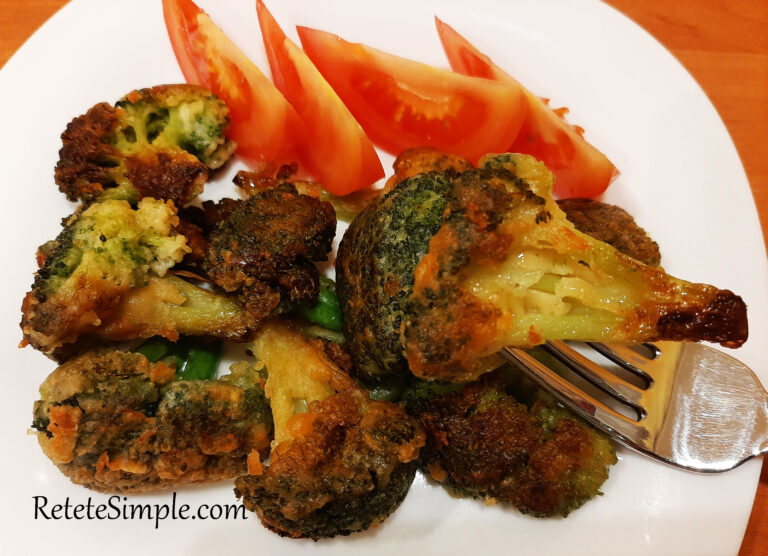 Broccoli în aluat la tigaie