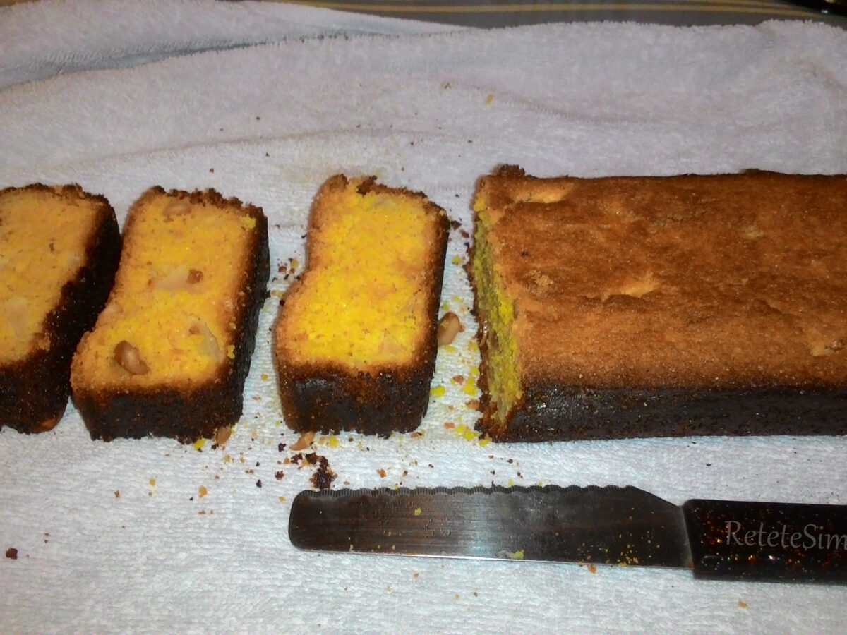 Pâine naturală de porumb de casă poza