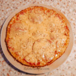 Pizza la tigaie cu smantana si maioneza