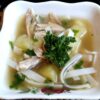 Supă chinezească cu tăiței de orez poza