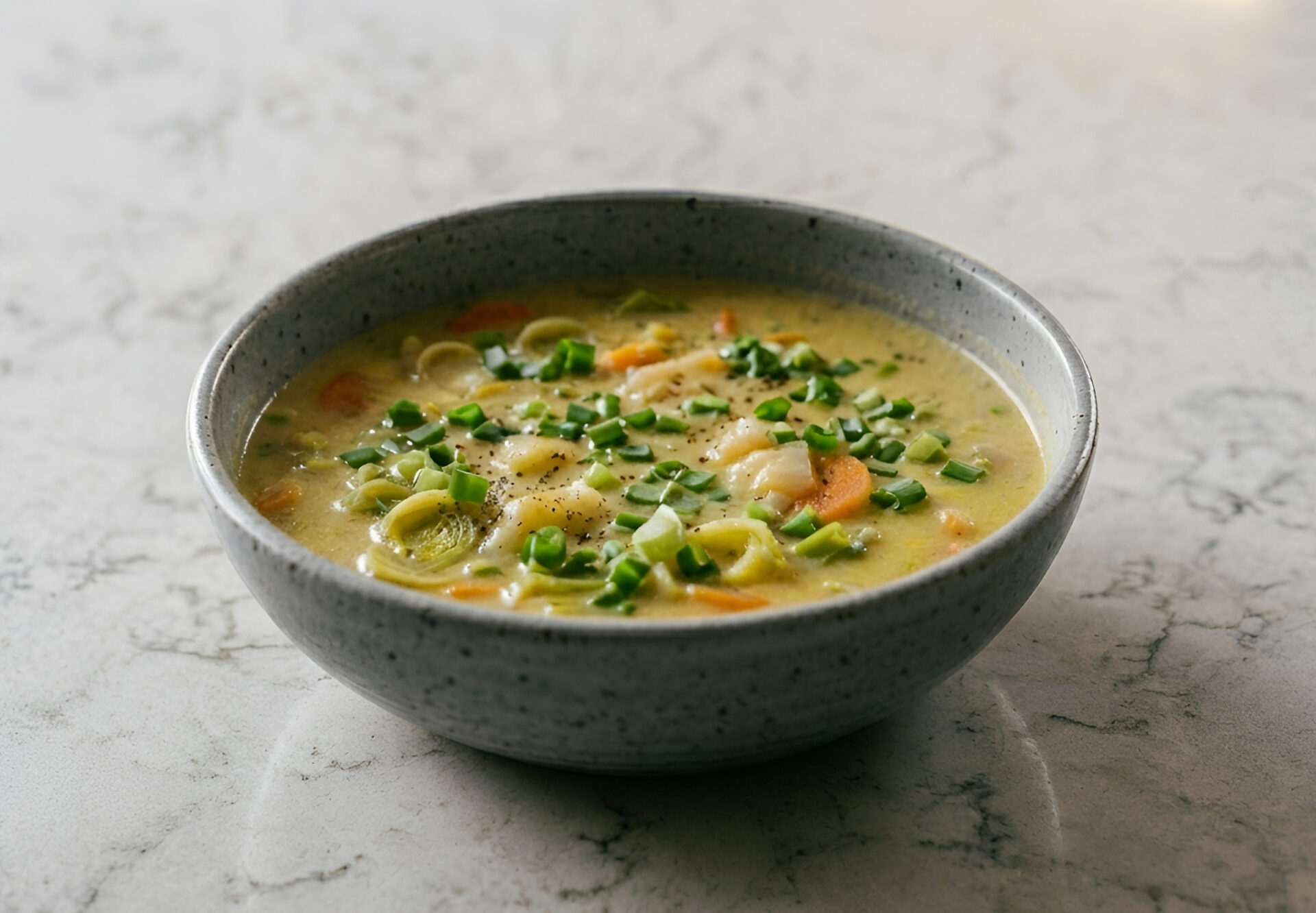 Supa de cascaval cu legume poza