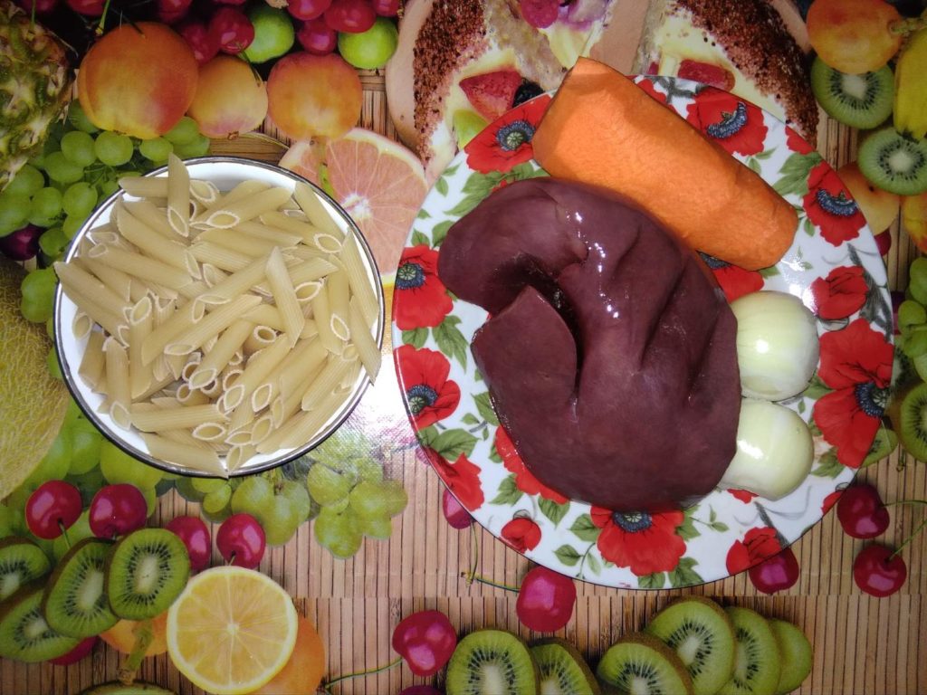 Paste cu ficat de porc ingrediente poza