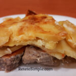 Carne frantuzeasca cu cartofi la cuptor