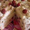 Tort cu zmeură și cremă de smântână poza