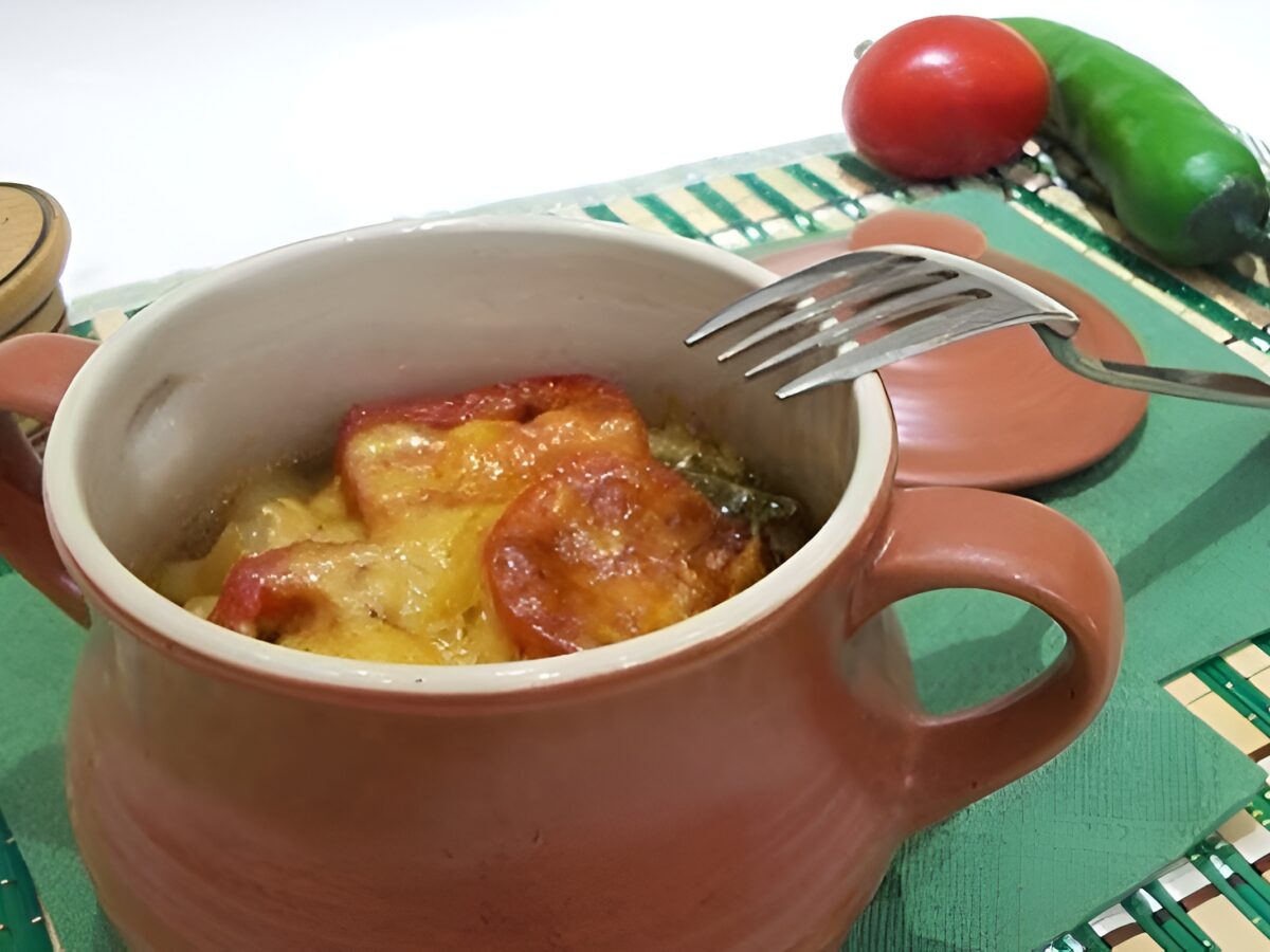 Carne în ghiveci cu legume și cartofi poza