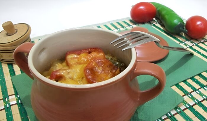 Carne în ghiveci cu legume și cartofi poza