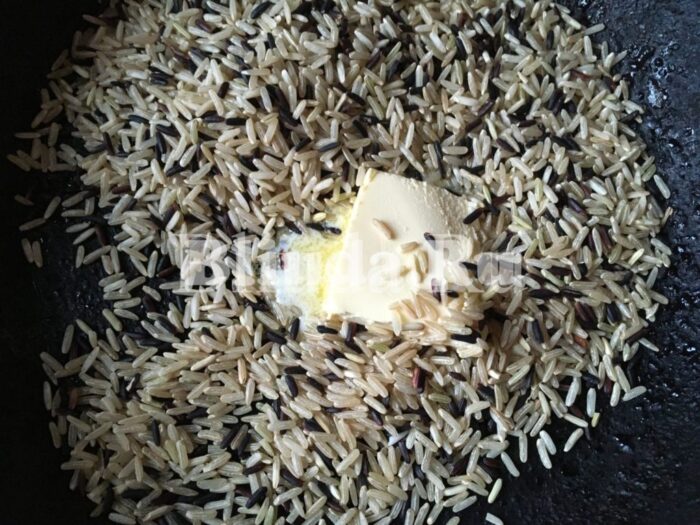 Clătiți produsul principal