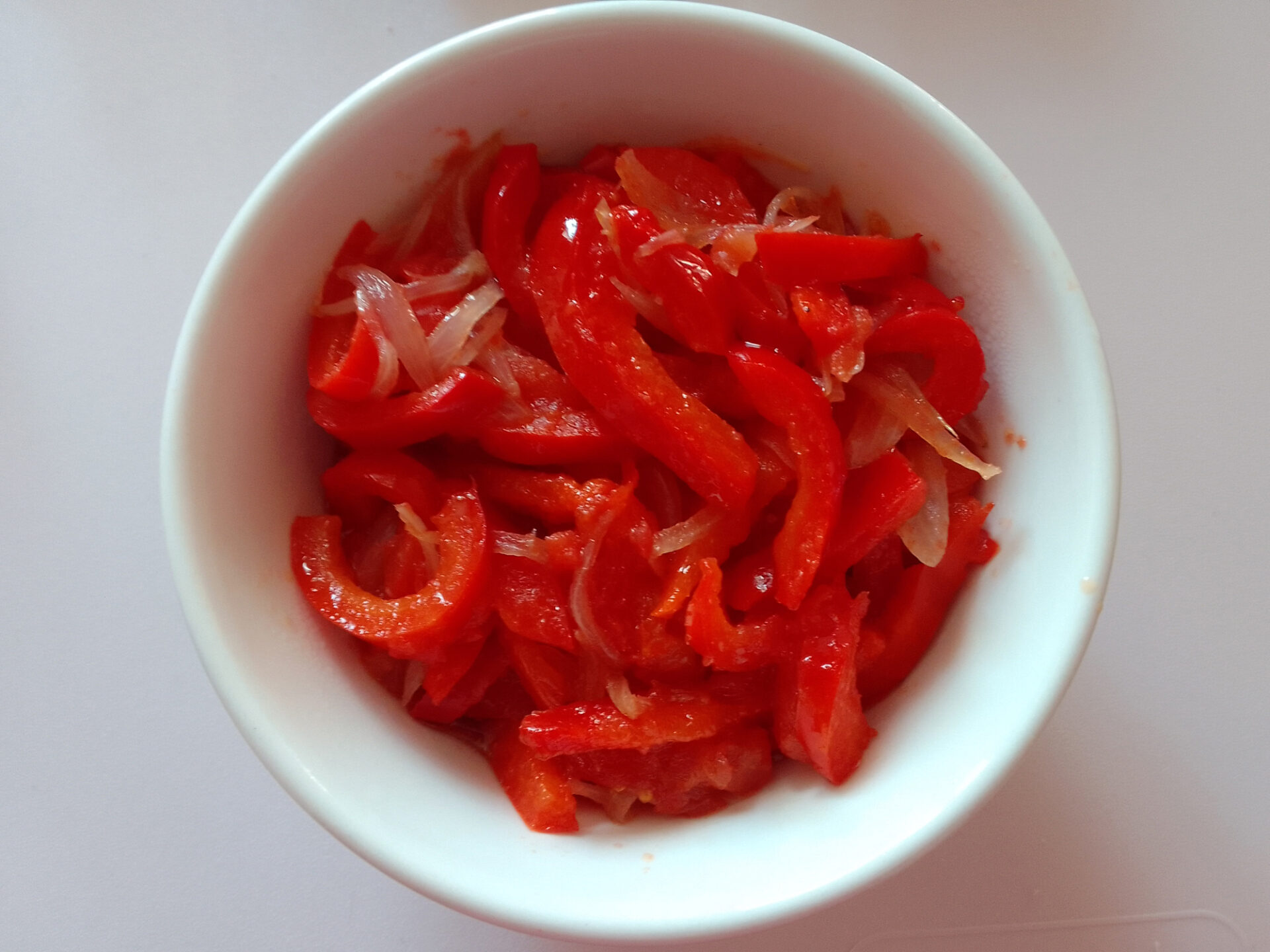 Caviar de ardei si rosii poza