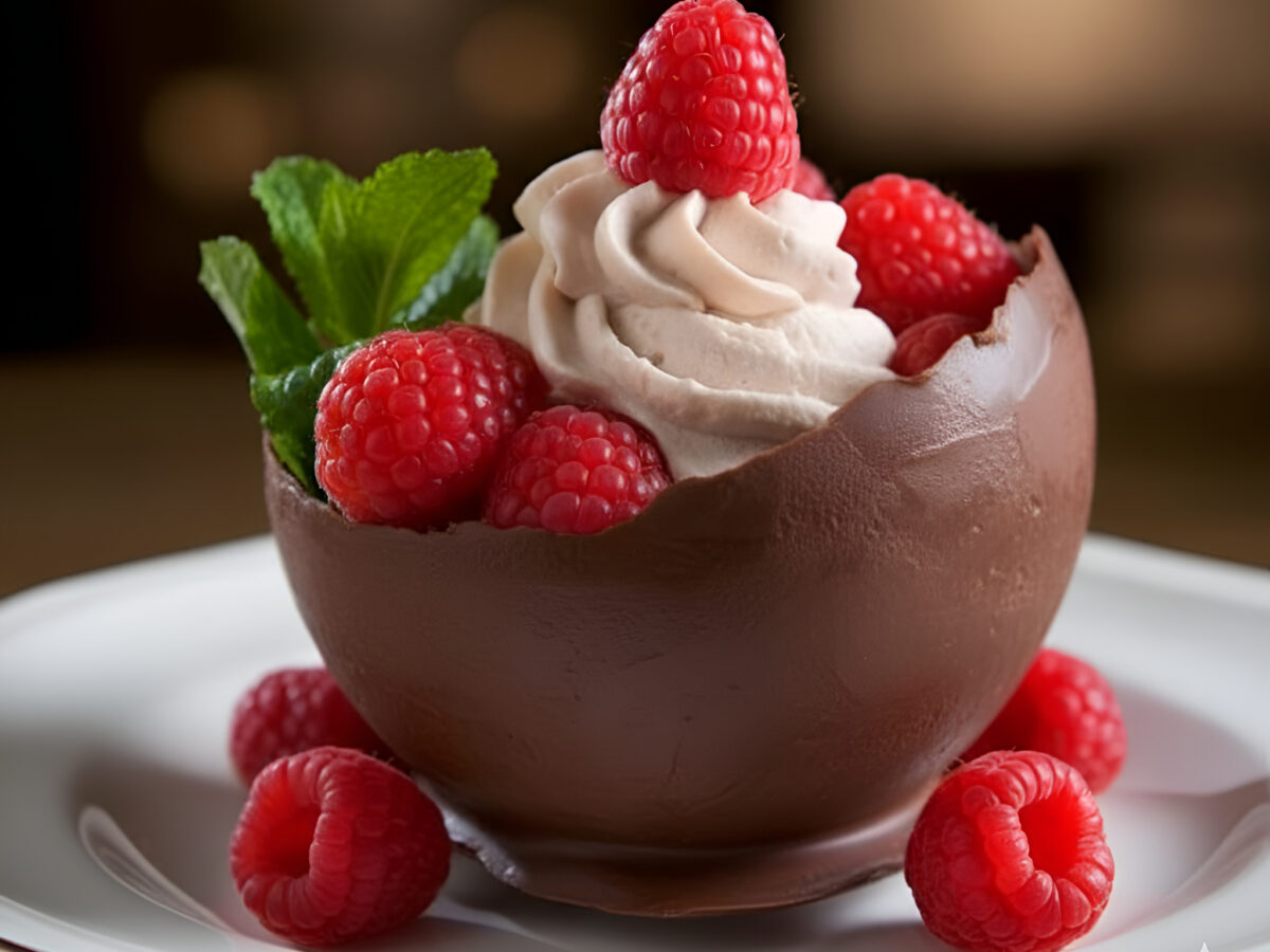 Desert Cremă de zmeură