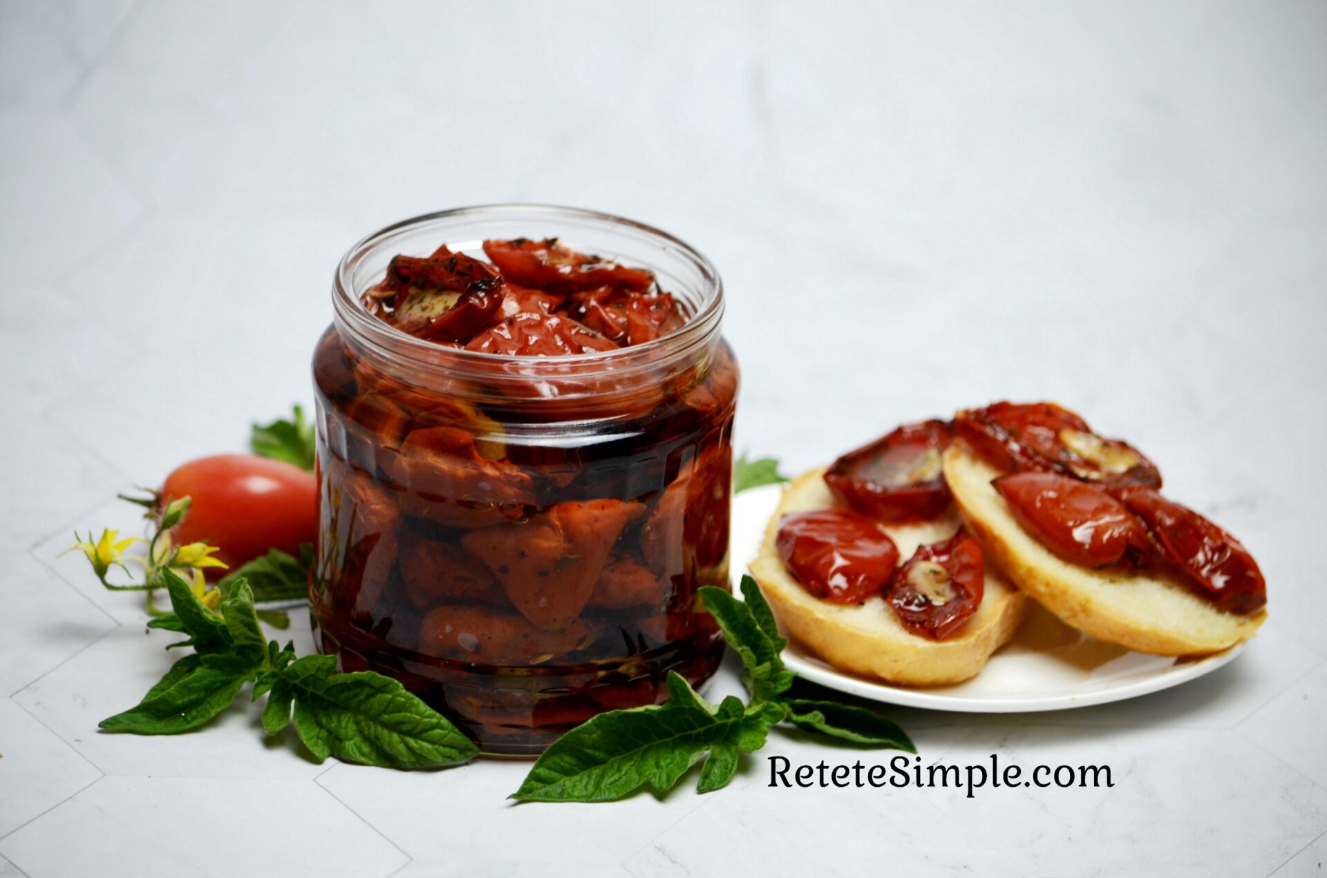 Rosii uscate in cuptor