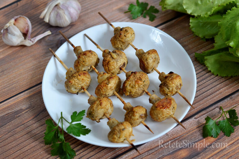 Frigărui din ciuperci Champignon la cuptor