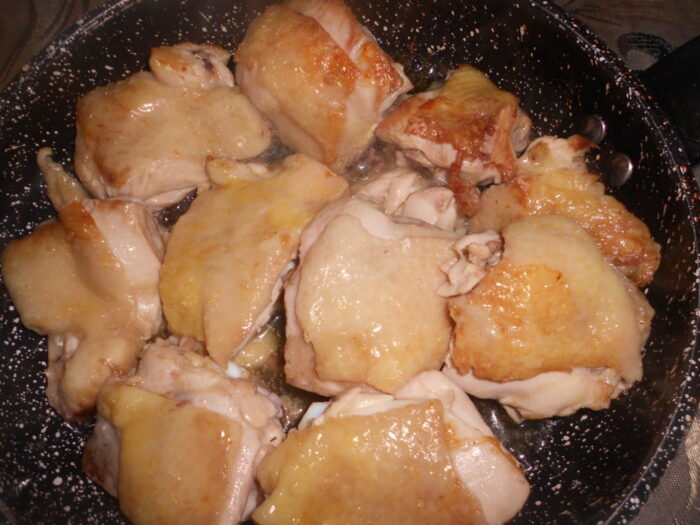 Se prăjește pe ambele părți