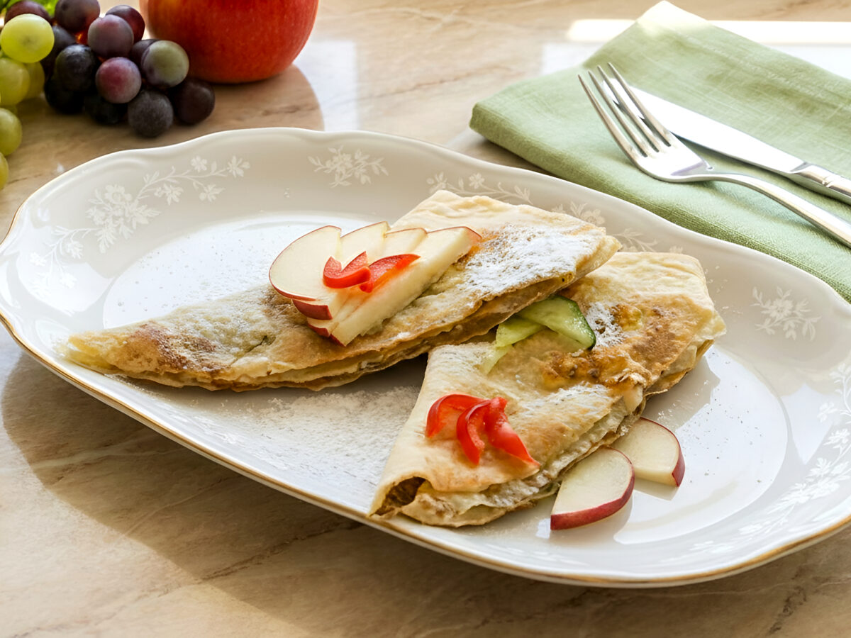 Lavas umplut cu mere la cuptor poza