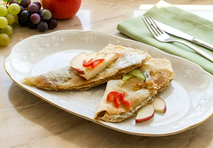 Lavas umplut cu mere la cuptor poza