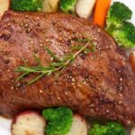 Carne de vită la cuptor cu muștar