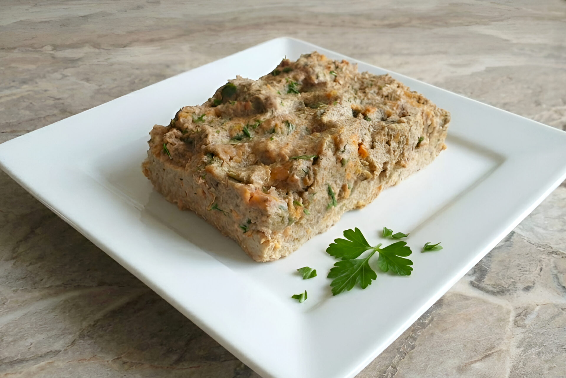 Pateu de ficat de pui cu legume poza