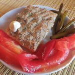 Pateu de ficat de pui cu legume