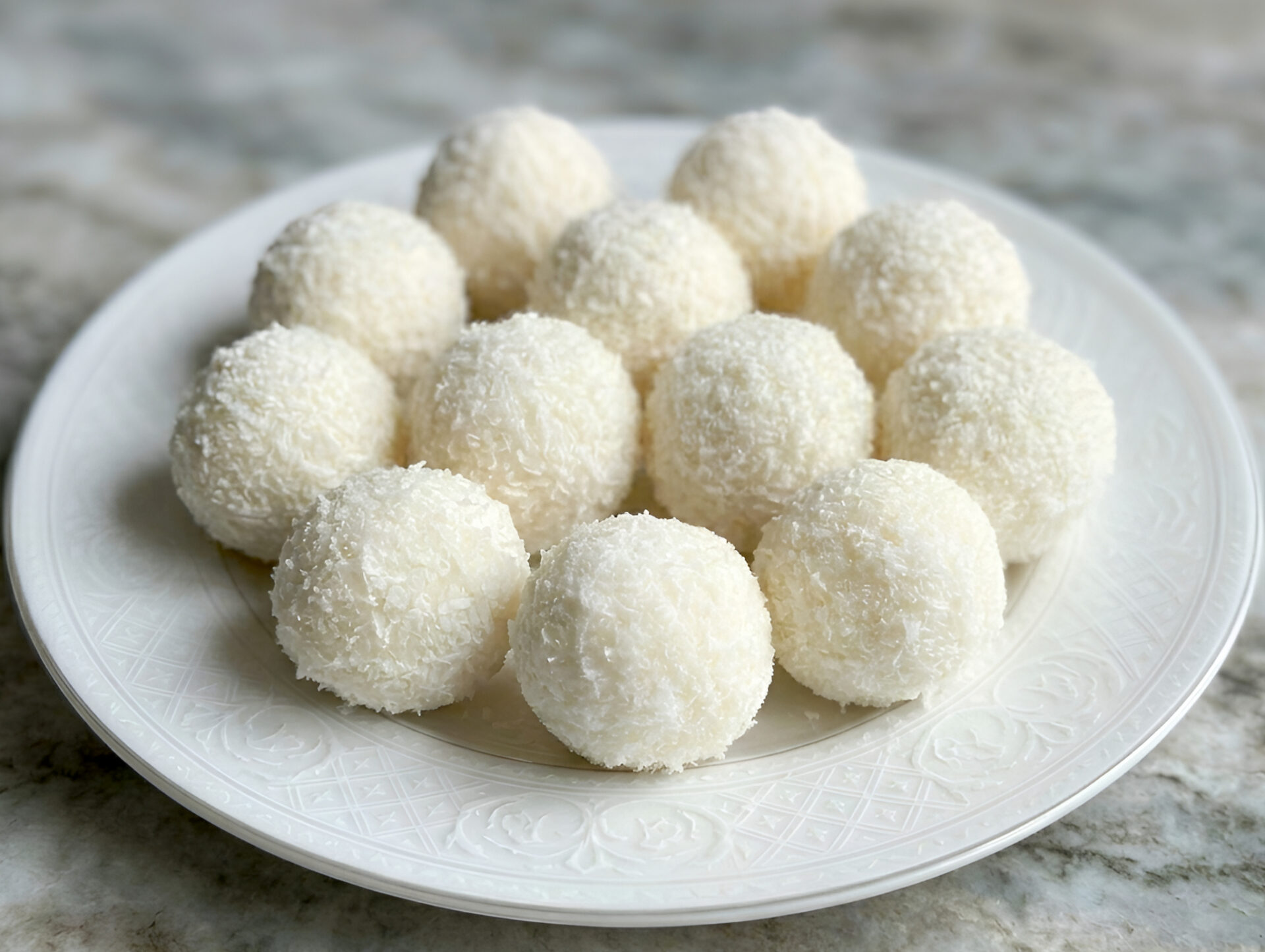 Raffaello cu lapte condensat poza