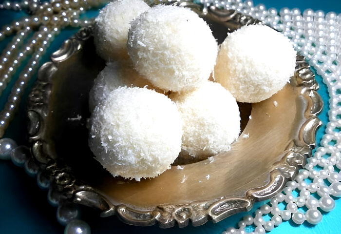 Raffaello cu lapte condensat