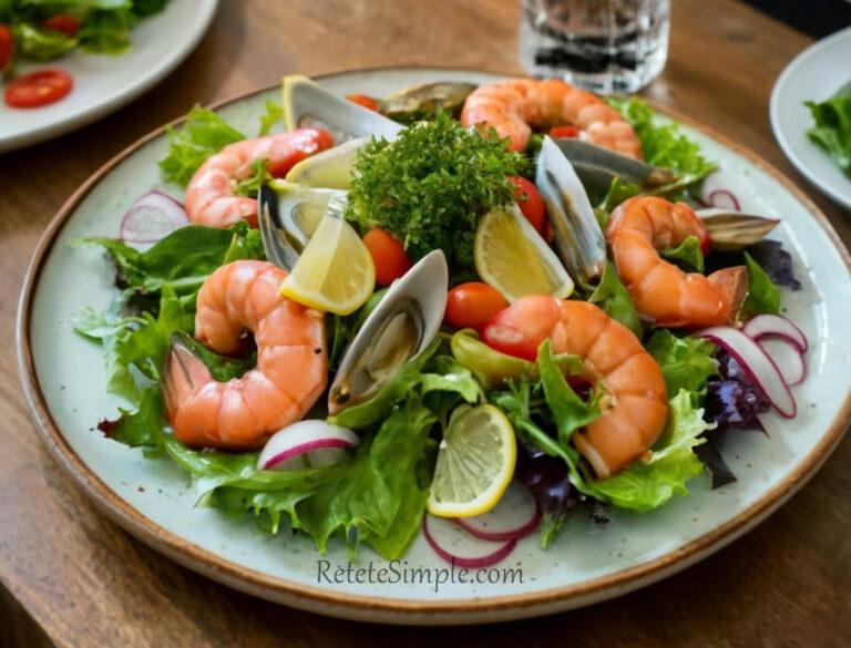 Salata cu fructe de mare pentru 8 martie