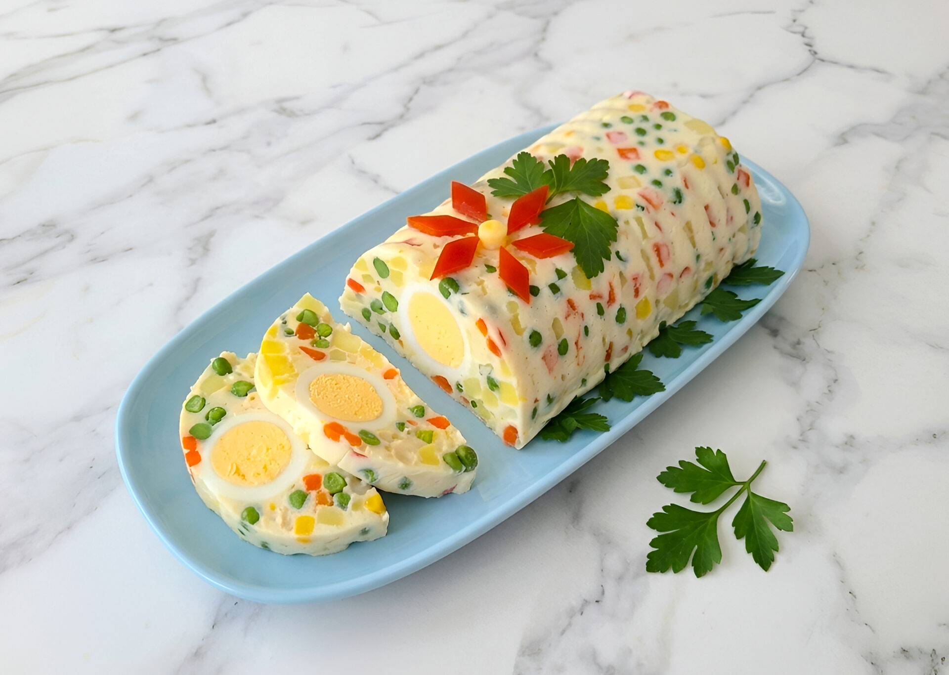 Salata de jeleu de Revelion poza