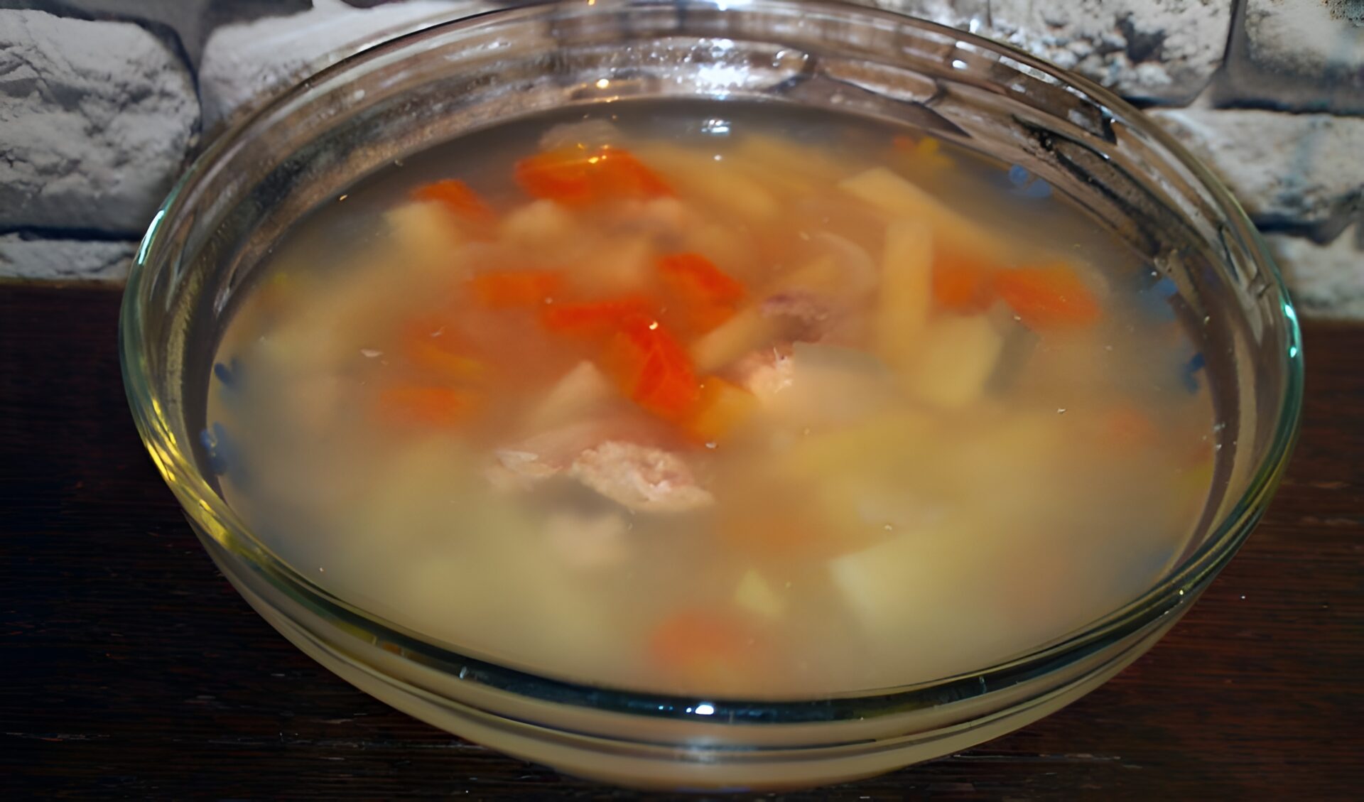 Supa de somon roz poza