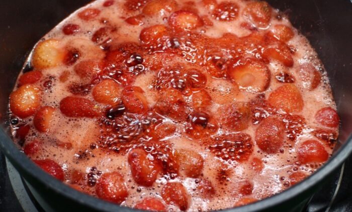 Gem de căpșuni poza