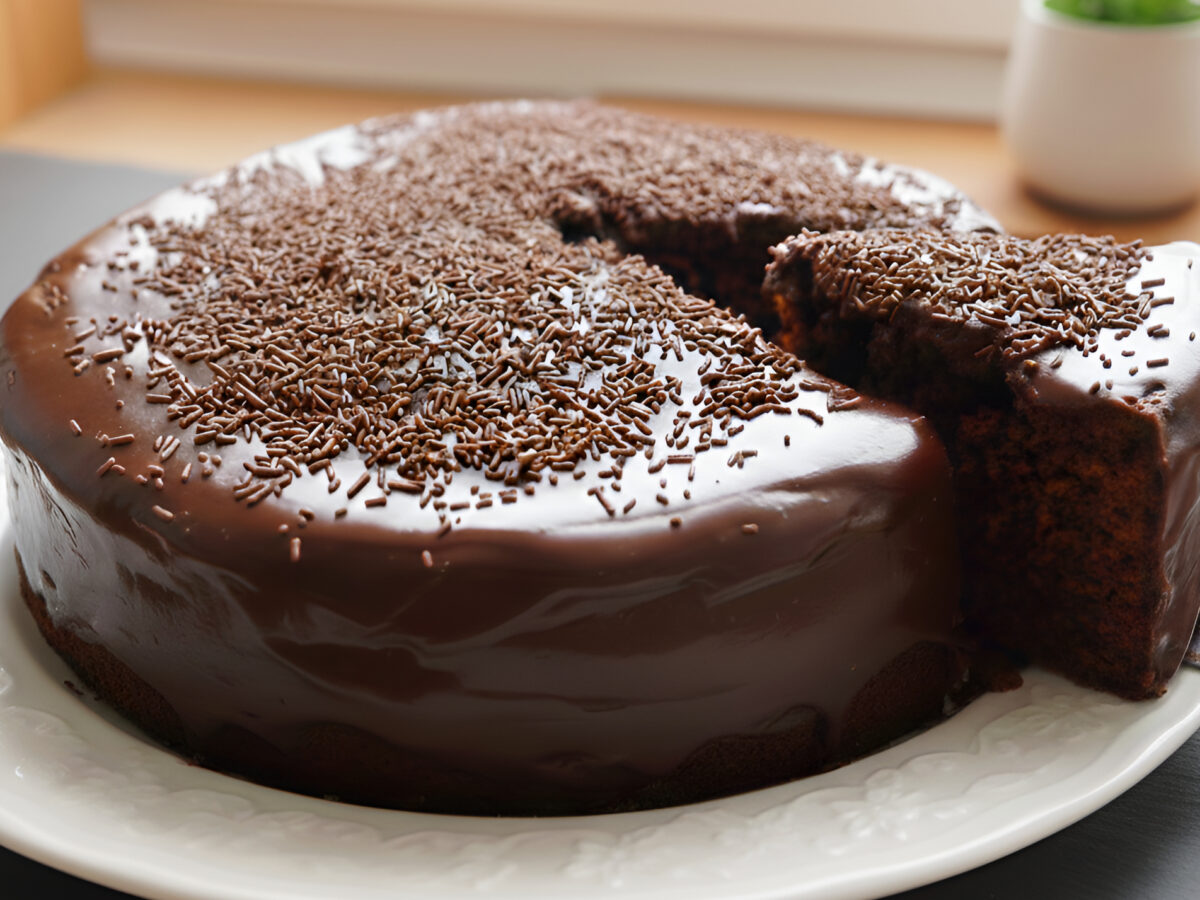 Tort de ciocolata la cuptor poza