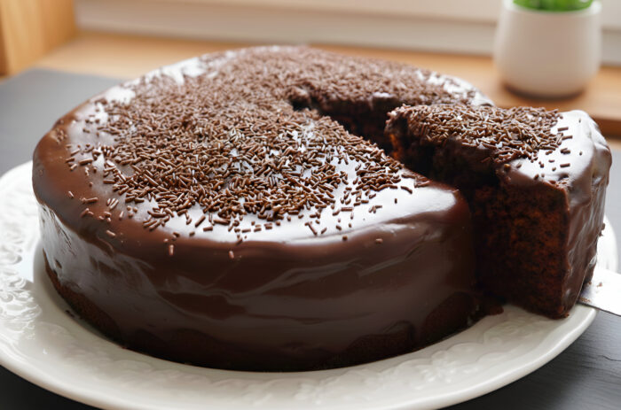 Tort de ciocolata la cuptor poza