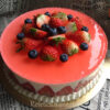 Tort de Mousse cu Capsuni poza