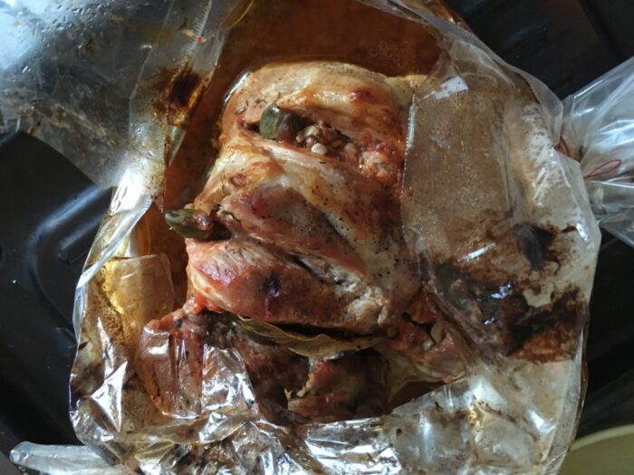 Se coace (de preferință în modul convecție)