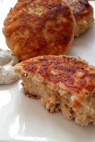 Chiftele de somon la conservă poza