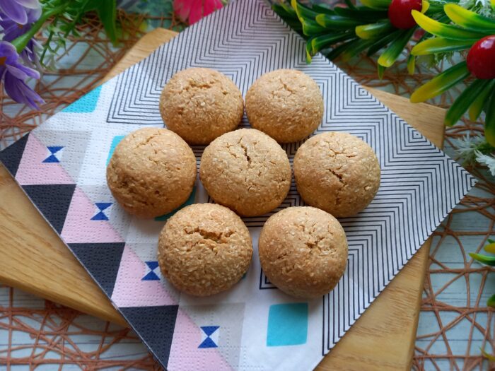 Biscuiți cu fulgi de cocos din făină de amarant poza