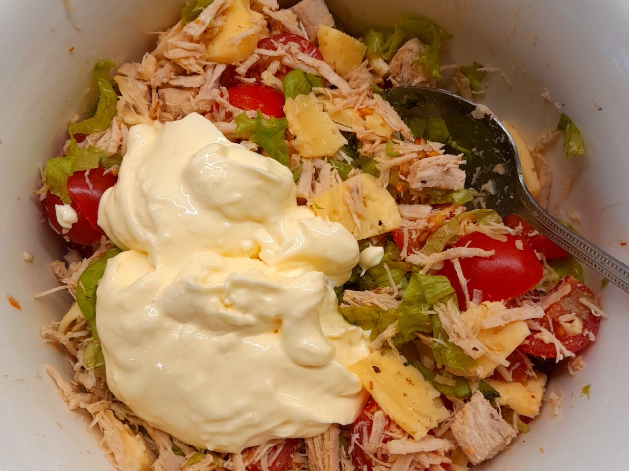 Rețetă Salată Caesar cu curcan foto