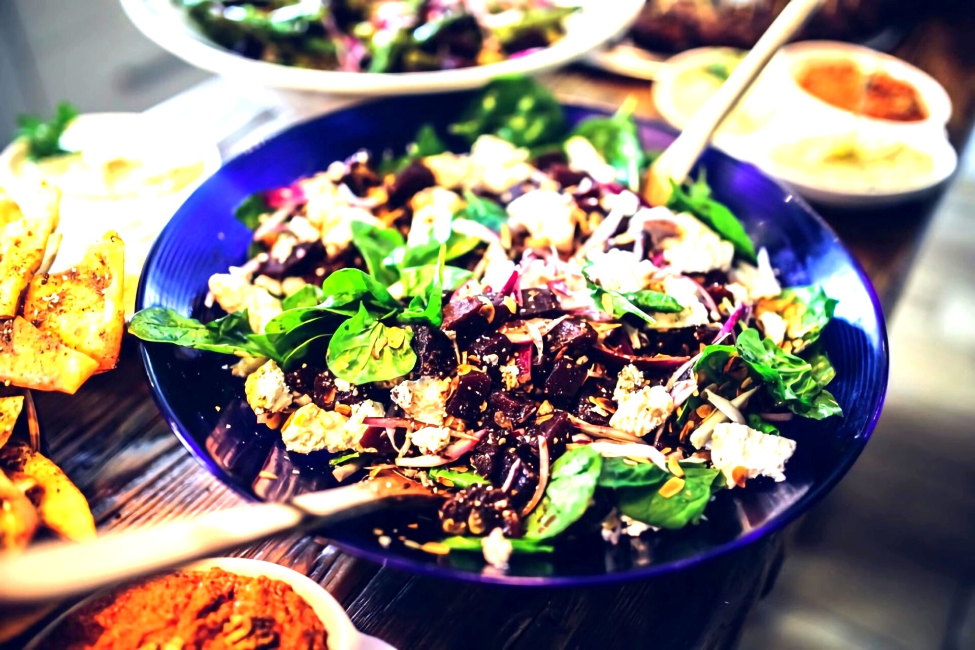 Salată de spanac și sfeclă poza