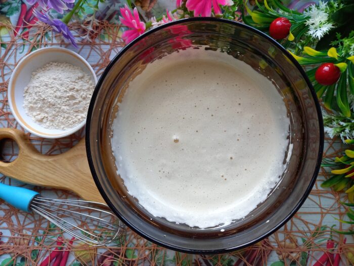 se adaugă făina de amarant