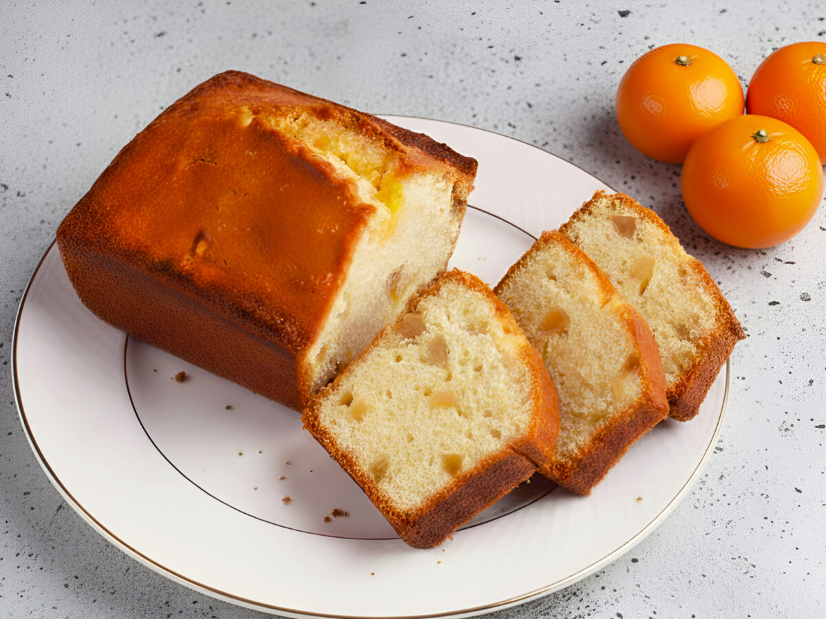 Chec cu mandarine si ghimbir poza