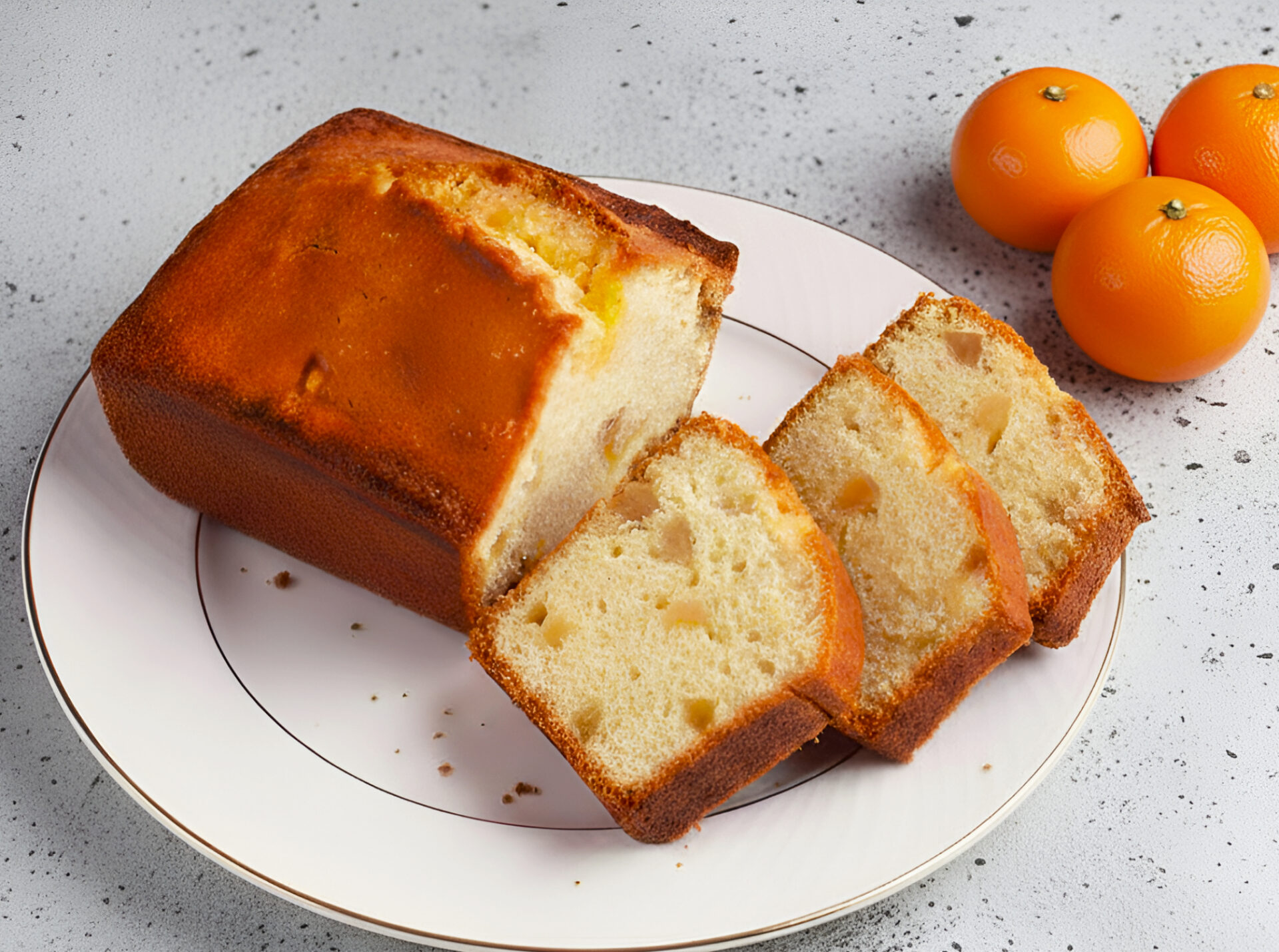 Chec cu mandarine si ghimbir poza