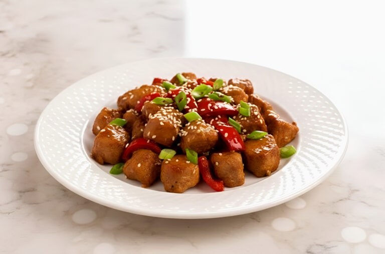 Friptura de porc cu seminte de susan