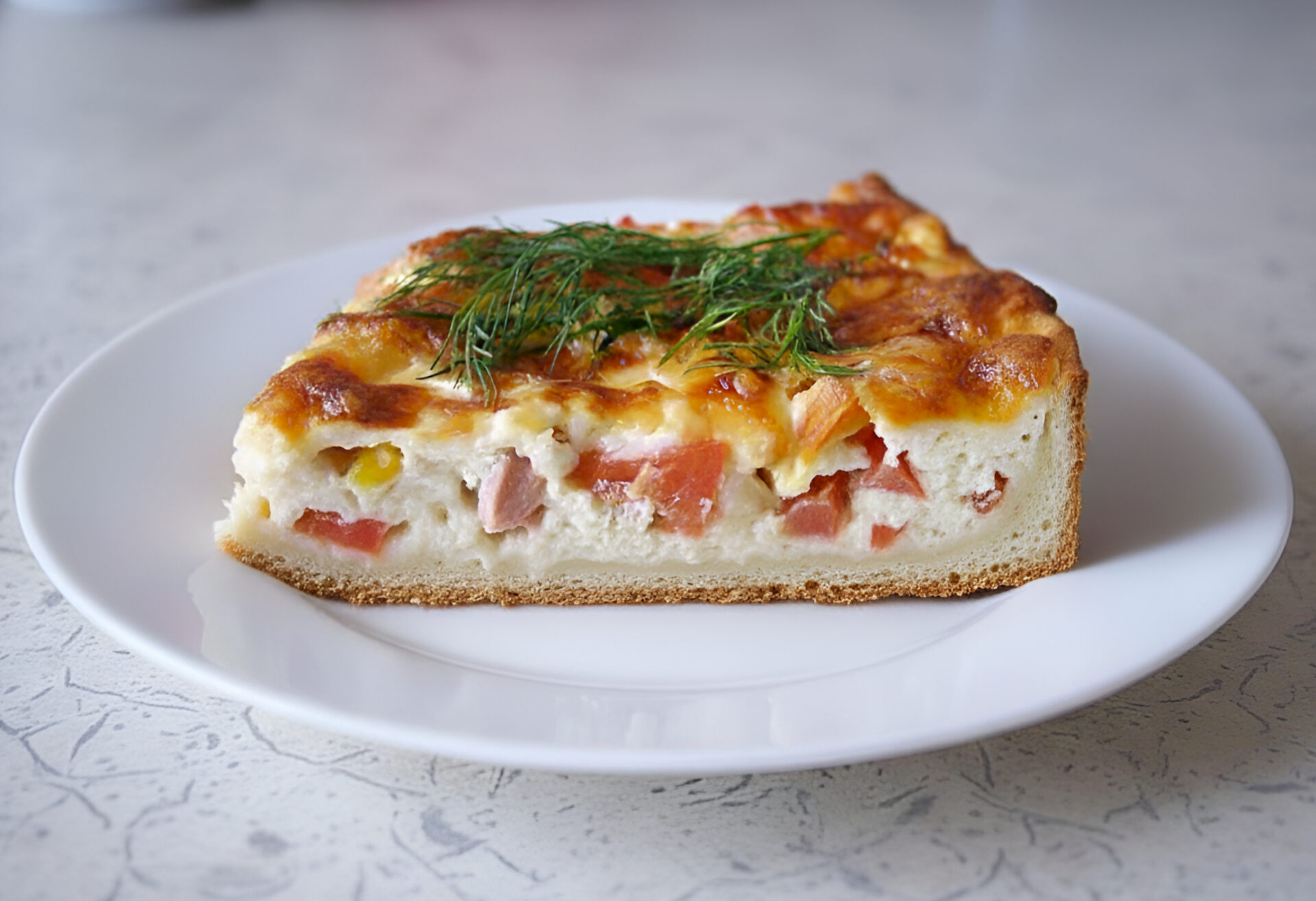 Placinta cu legume si salam poza