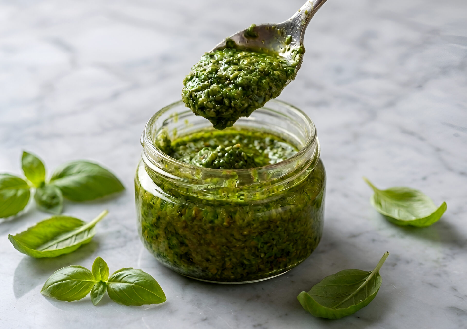 Sos Pesto italian poza