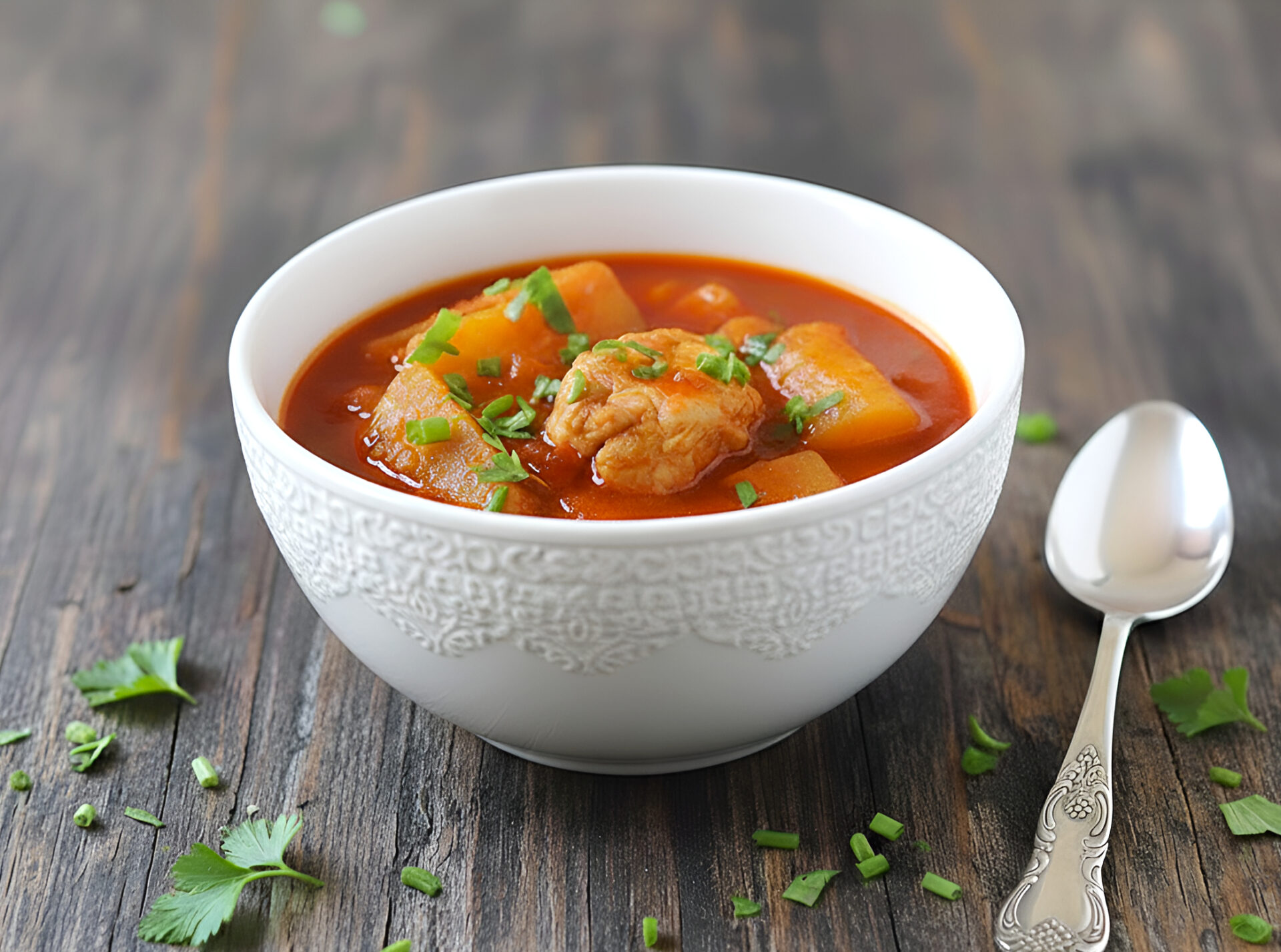 Supa cu peste si legume poza