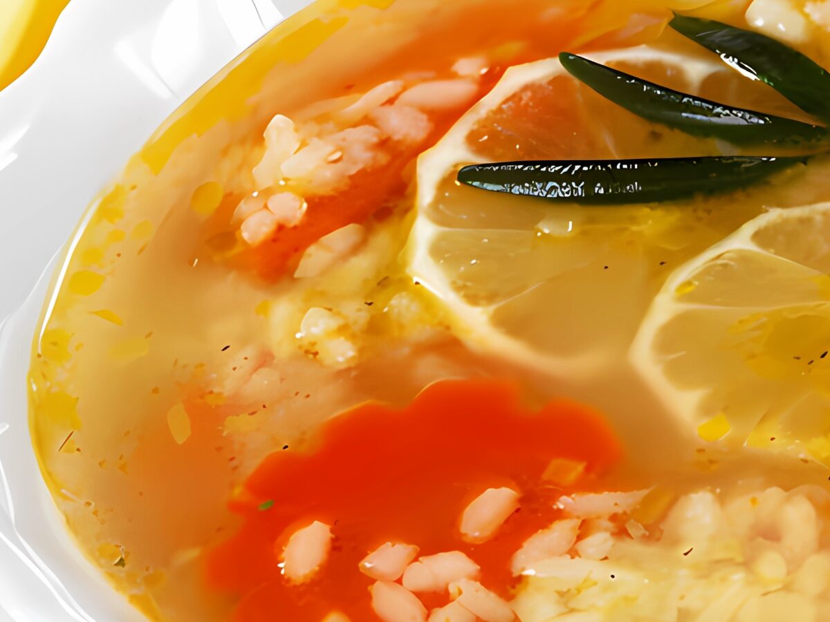 Supa de morcovi si lamaie poza