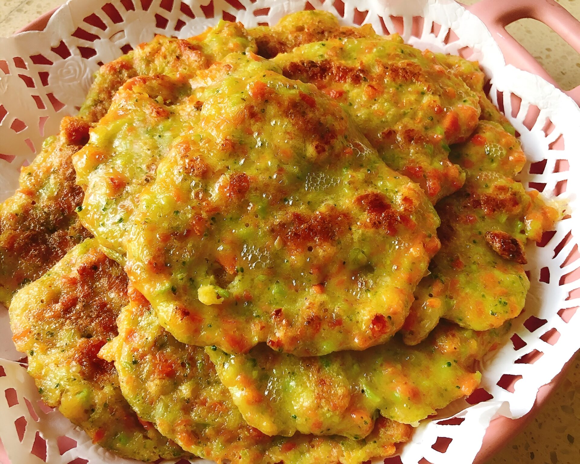 Chiftele din broccoli si creveti