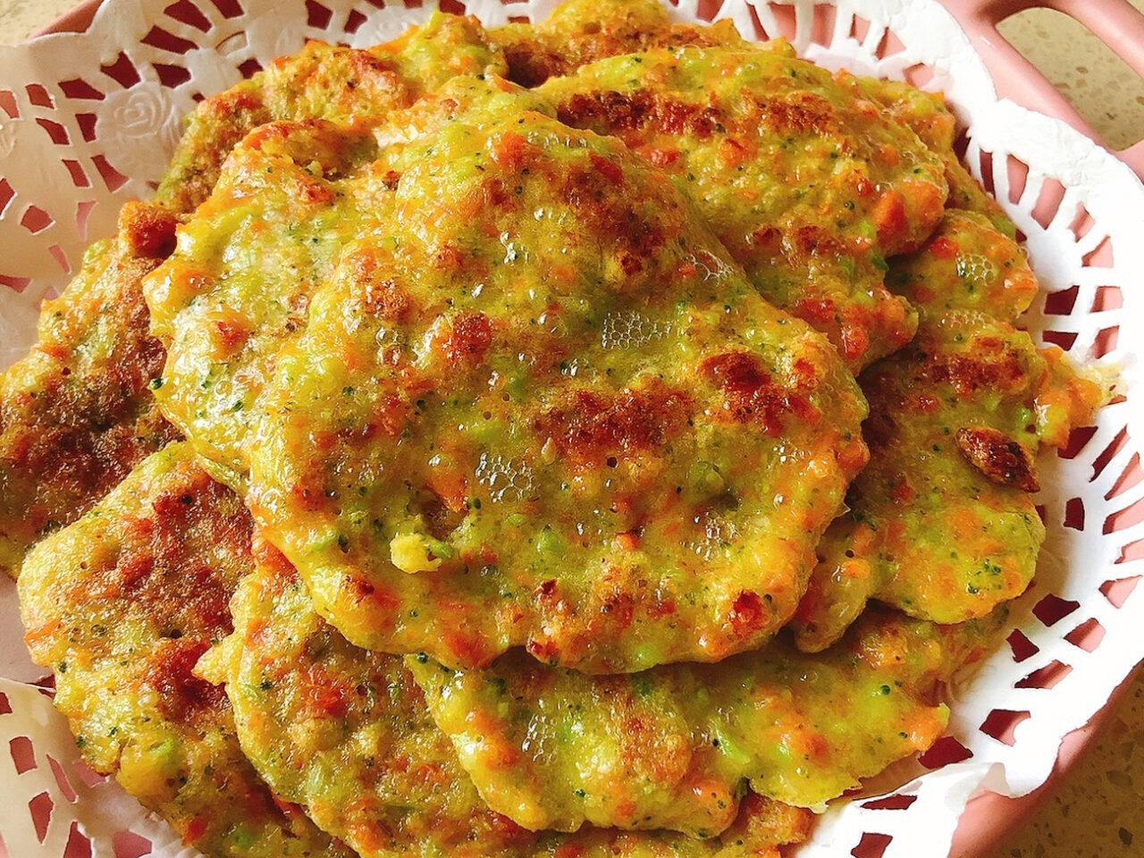 Chiftele din broccoli si creveti