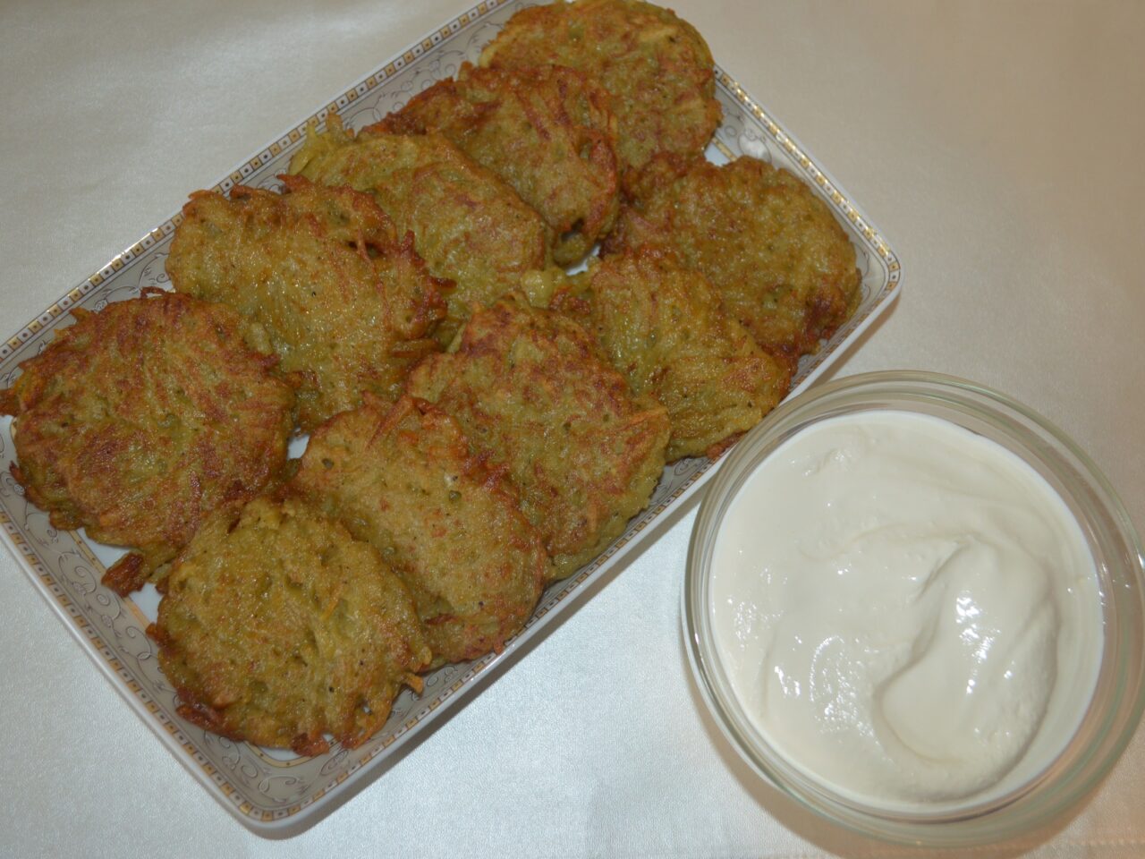 Draniki cu cartofi poza