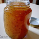 Gem de pere si fructul pasiunii